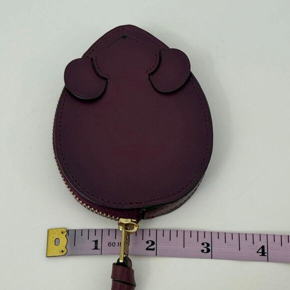 Coach Mouse Coin Case Small Leather Purse 38942 - Picture 13 of 14